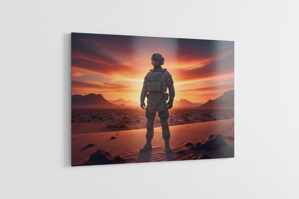 Military Metal Canvas